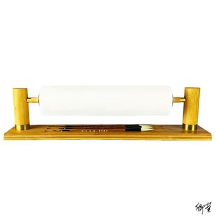 宣书纸卷轴架天子437道百米长卷宣架作纸品书小楷书法画画纸架儿