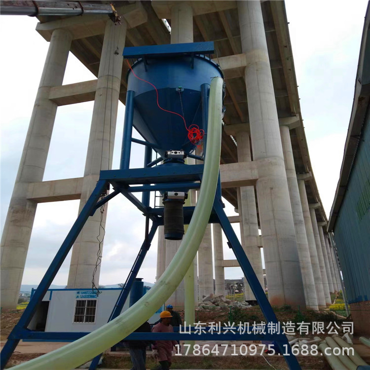 湖北粉体气力输送机 粉煤灰钙粉负压输送机 水泥罐车装车抽灰机