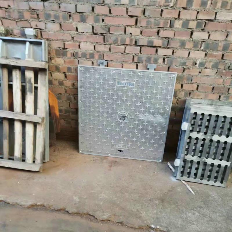 厂家定制球墨铸铁方形雨水井钢模水具环形污模井81596板市检查井