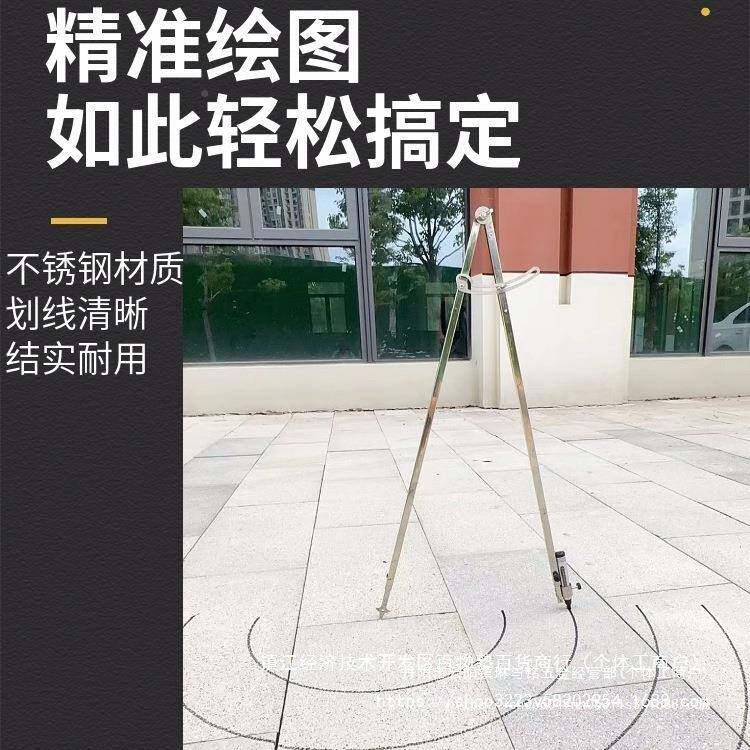 巧致业级规规不锈钢工大园规圆专业划线器特无品牌/大号划画规装