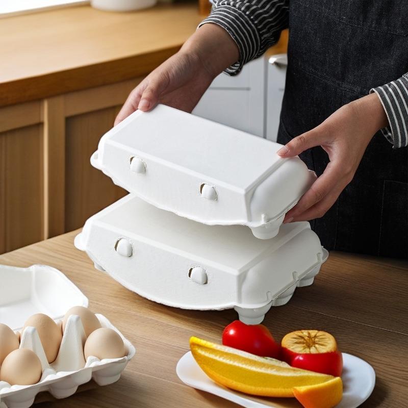 可降解收盒鸡蛋包装盒托纸纳浆鸡托环保凤梨酥打包79885纸蛋盘运