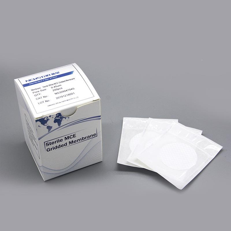 新星灭菌CME混合纤维系素微滤膜水格栅膜微生NS3090S物孔检测计数