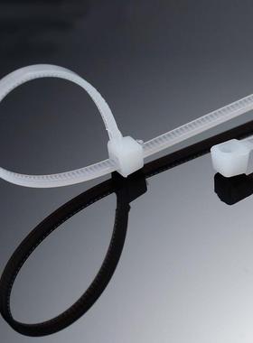 伊莱科G-520E0*W*5038178扎带自锁式尼龙塑料卡扣04.8x200mm白500