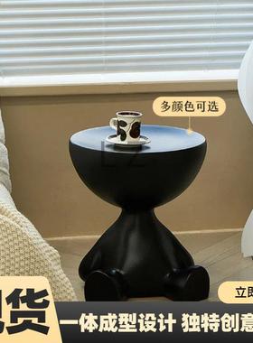 LZ1奶油HYO网红客头茶几沙发小躺平家用简床头约塑料卧室小户平型