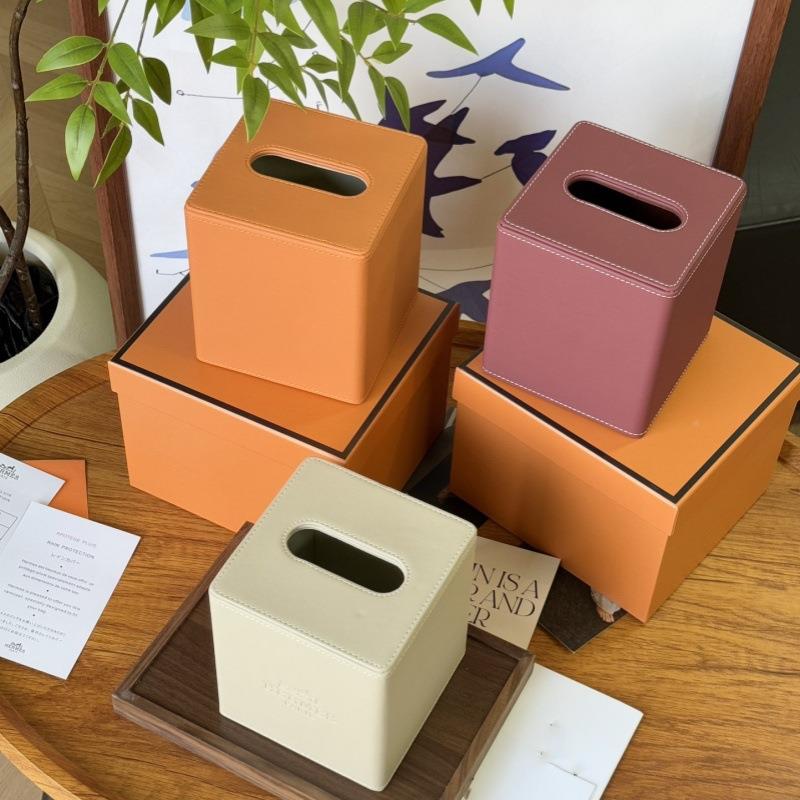 创筒意家用皮质纳卷纸时尚酒店纸巾筒客厅FC041卷纸收筒抽取式纸