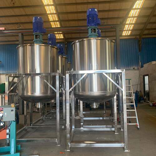 大型液体搅Hzjbg拌机水溶肥化工搅拌桶电加热应釜工反业立式配液
