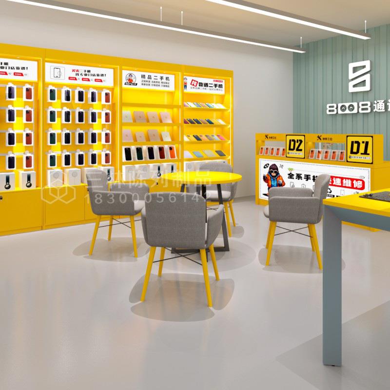商场修维店整店展柜手机体验台陈列柜247货架台工柜展作台示