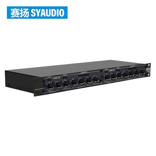 266L分频器业高精度双通道压限幅专器X舞台演出工缩程音响412效果