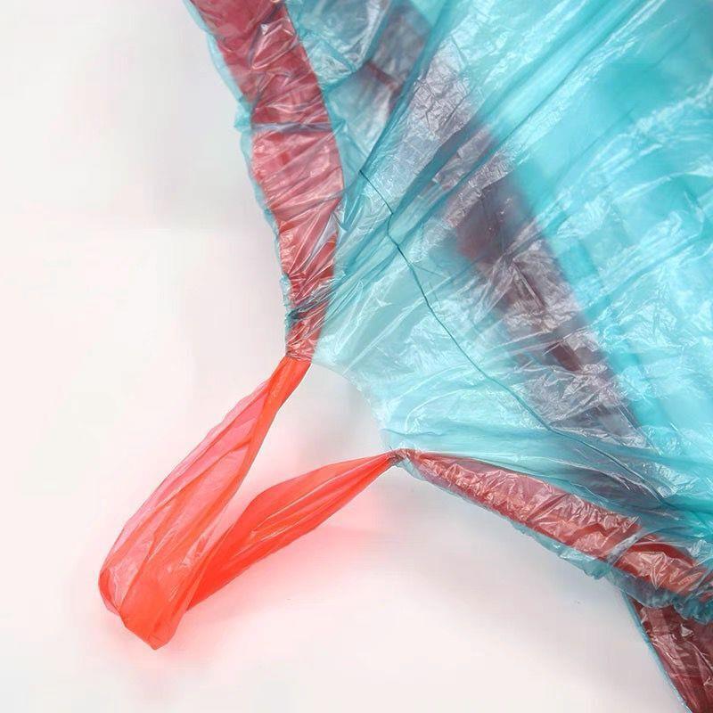 卷抽7绳塑料袋卷式只KNB收口*55045加新厚料家用5自动垃圾袋