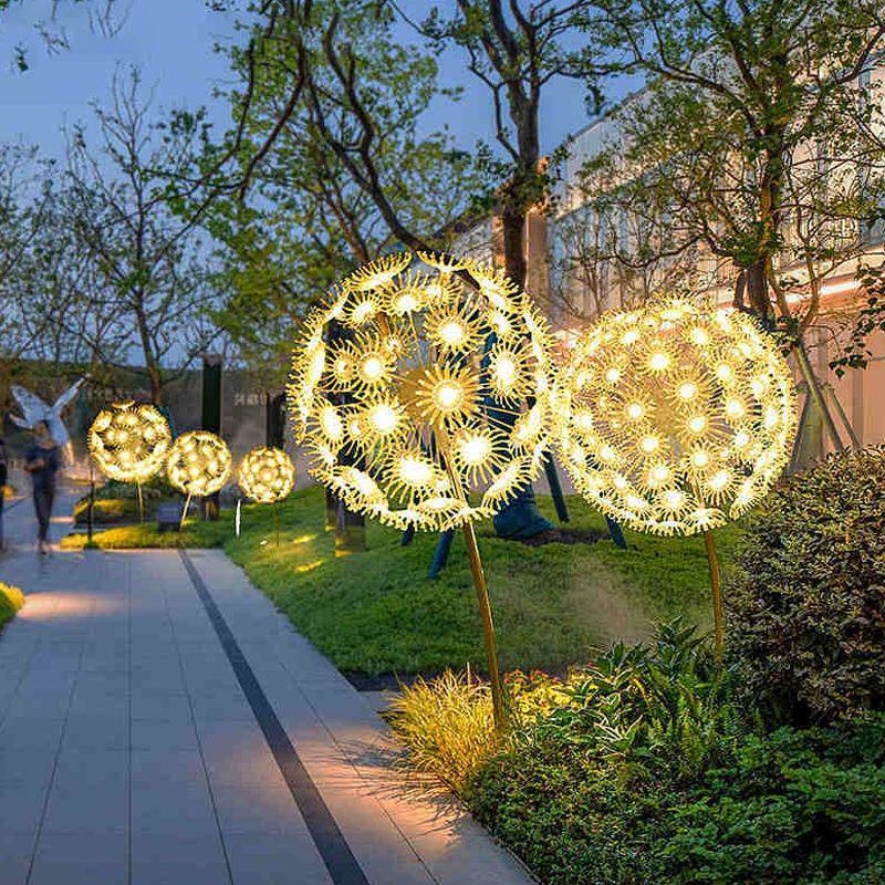 led真蒲公KPY灯文旅广场公园小饰区售楼处草坪英装户外防仿水景观