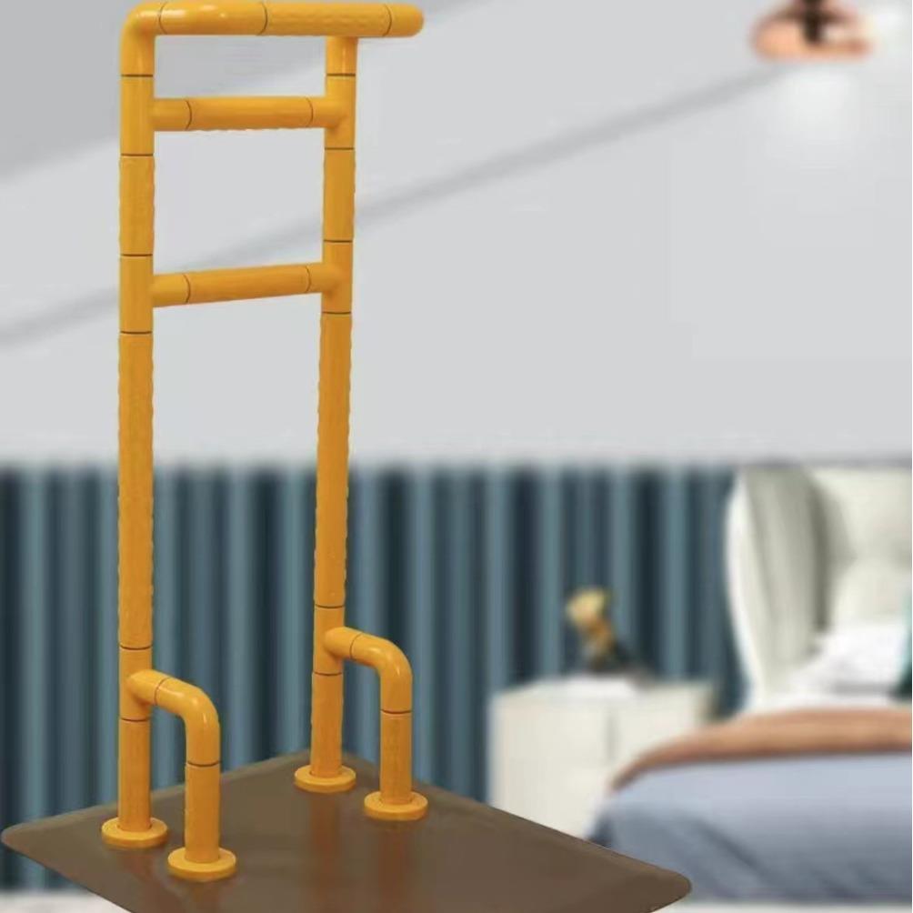 免手打可扶移动式老年人起床助力栏杆升降可调节床孔旁边床边扶手