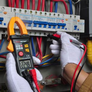 华CAM谊高钳精度形直万用表钳型电流表数字能流钳表全自动钳形智