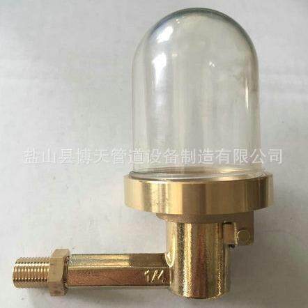 销售恒位油杯自动补偿油位计标准铜质油杯耐用润滑泵管道泵