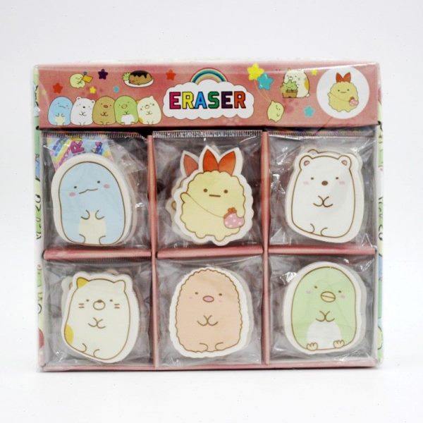 开学礼品小学生学习用品宠物橡皮擦可爱动物造型儿童学习礼物团子