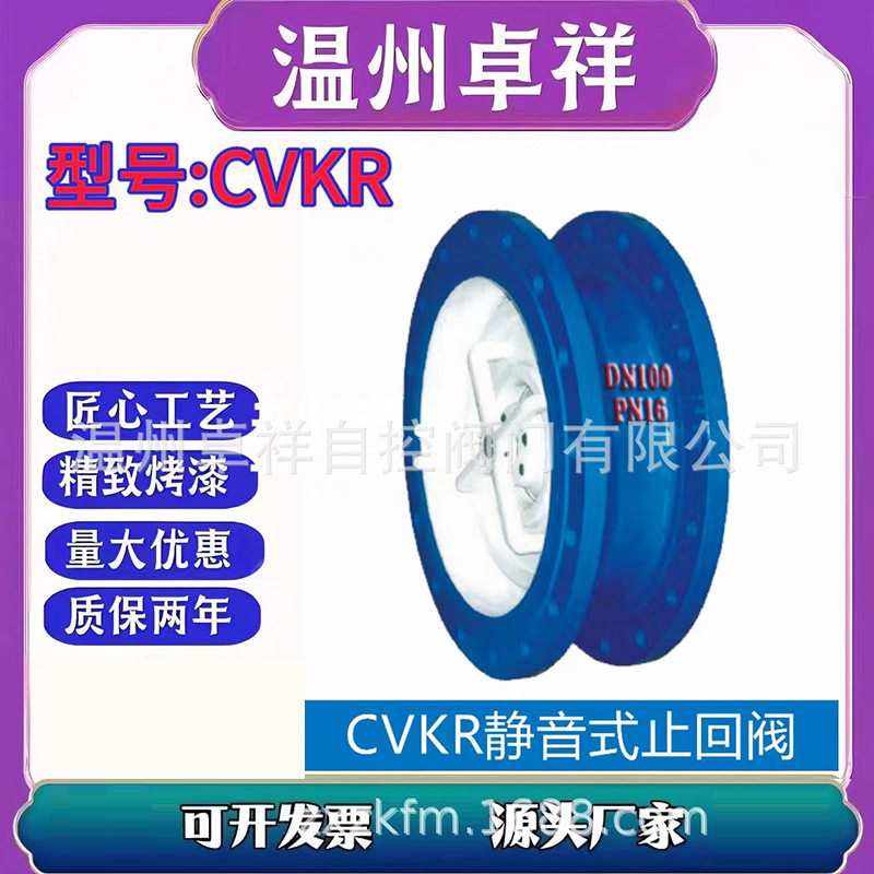CVKR静音止回阀 水利控制阀系列静音止回阀