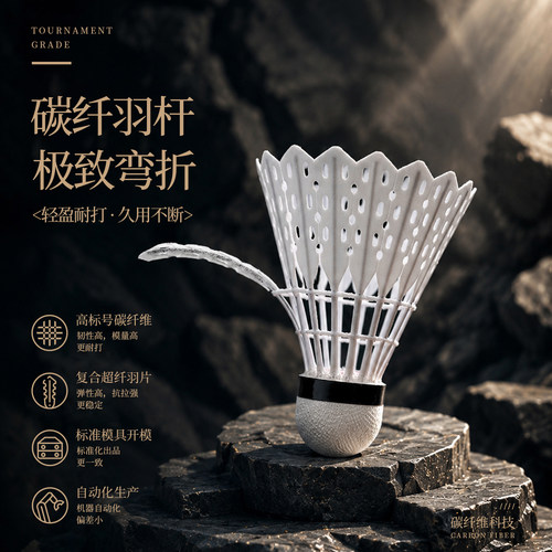 旭翼pro仿生羽毛球碳纤维超耐打