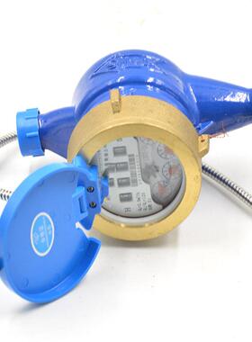 有线远传水表支持rs485m-bus协议脉冲式dn20旋翼式数显水控