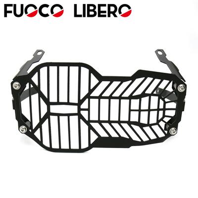 适用宝马R1200GSR1250GSADV13-22年水鸟大灯罩大灯网保护罩