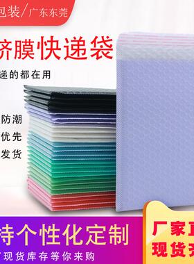 淡紫色共挤膜快递袋服装打包袋防震气泡信封袋电商物流包装整箱