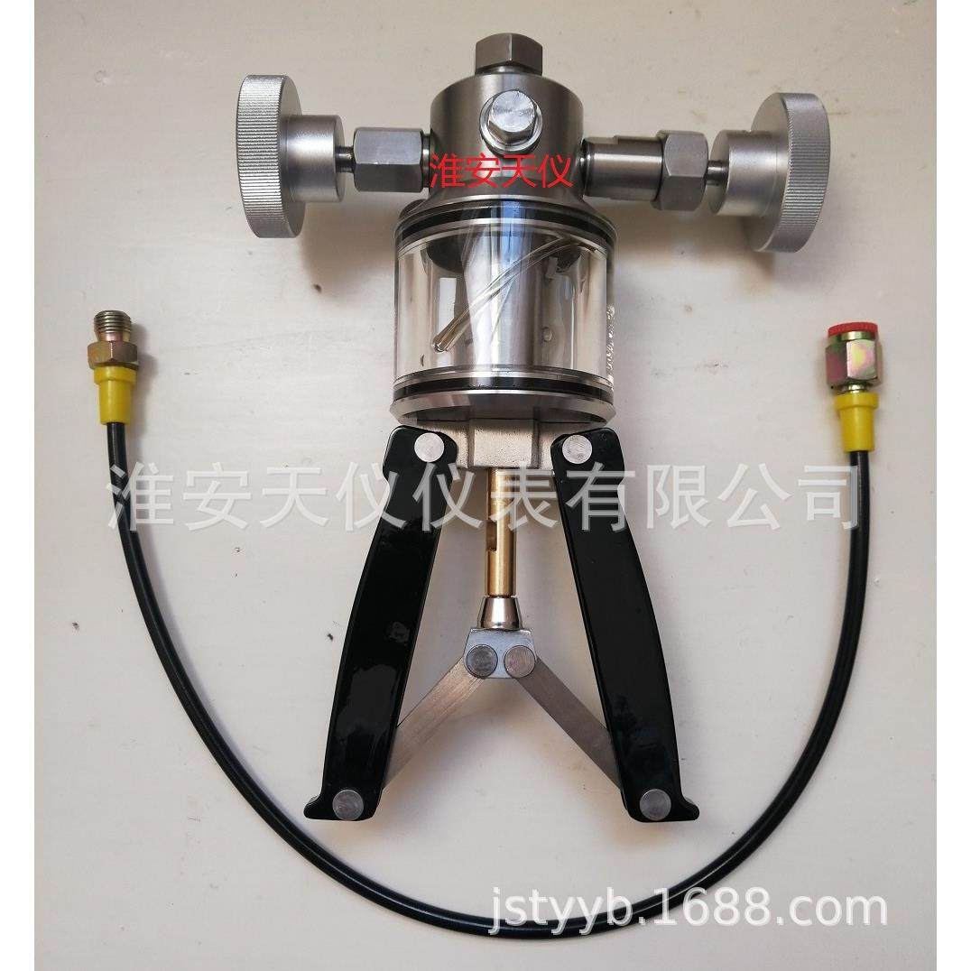 手钳式压力泵淮安天仪手持压力校准器销售手捏液压泵校正仪