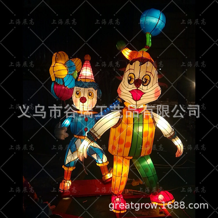 大型灯会装饰新年节日花灯卡通造型销售花灯销售专业花灯厂家