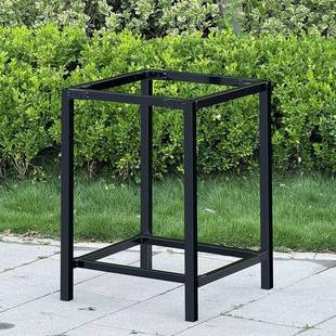 高小方桌支架烤火桌腿支架桌腿桌脚金属铁架脚架子铁桌子腿正方形