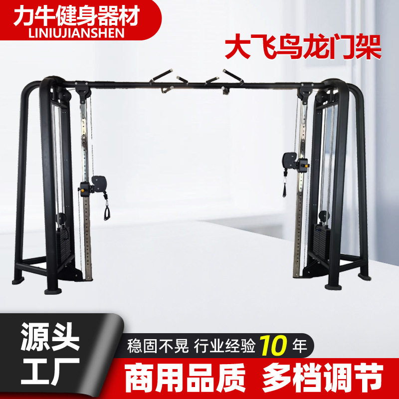 健身房商用大飞鸟龙门架健身器材专业多功能夹胸大型综合训练器械