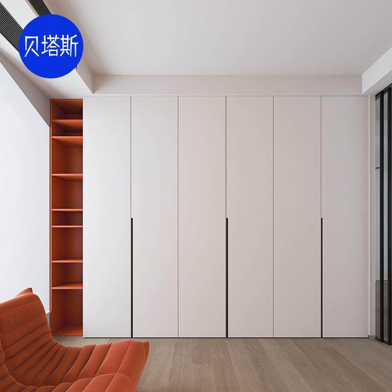 杭州衣柜定制全屋ENF级一门到顶整体柜子福人精板现代极简衣帽间,收纳整理,烫衣板及配件,淘宝优惠券,粉丝福利购,淘宝优惠卷