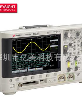 现货是德DSOX2002AMSOX2002A数字示波器70MHz2个模拟通道