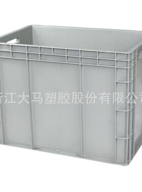 供应EU4644加厚物流收纳整理箱加厚塑料灰色周转箱塑料箱