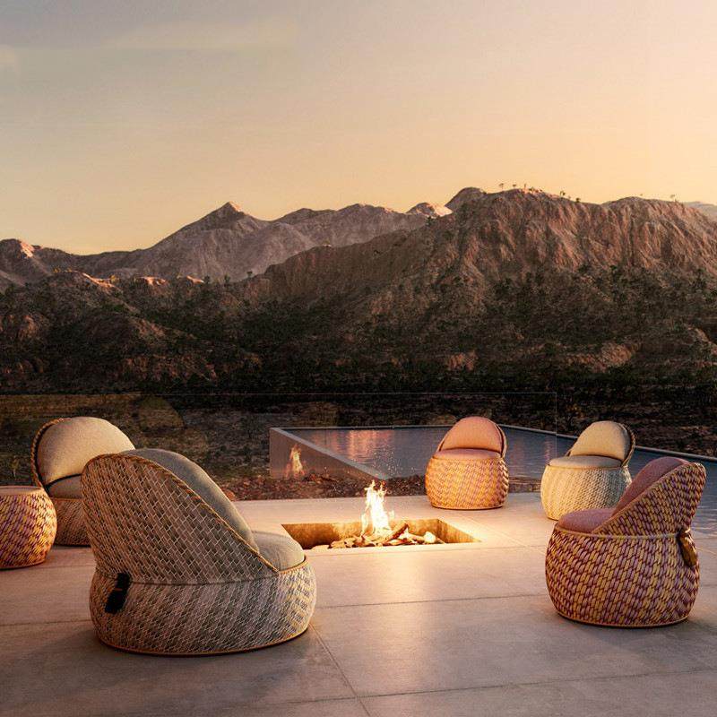 户外沙发茶几组合休闲藤编织沙发椅庭院露台躺椅别墅简约圆形躺床,收纳整理,烫衣板及配件,淘宝优惠券,粉丝福利购,淘宝优惠卷