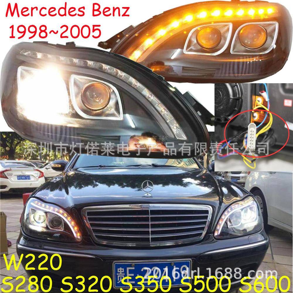 1998~2005奔池W220大灯前照灯S280S320S350S500S600