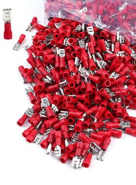 FDDMDDFDFD1.25-250插簧插片冷压公母头接线端子2.86.3拔插式