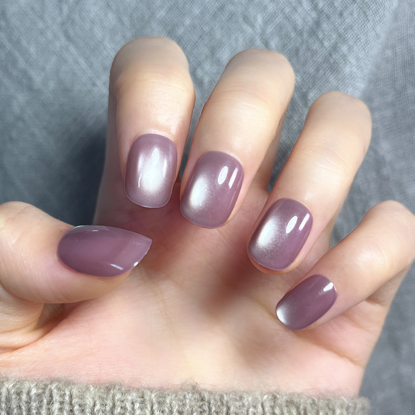 2026年新款轻奢紫色渐变穿戴甲温柔甜美气质少女假指甲甲片手工甲,彩妆/香水/美妆工具,穿戴甲/甲片,淘宝优惠券,粉丝福利购,淘宝优惠卷