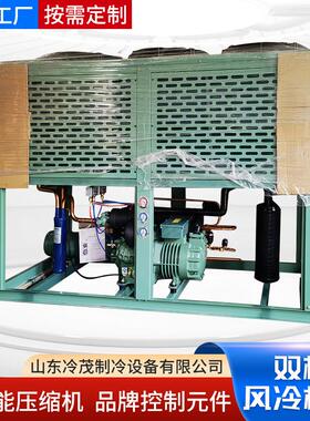 厂家供应风冷机组比泽尔双极机制冷压缩机S6H-20.2|20匹冷库机组