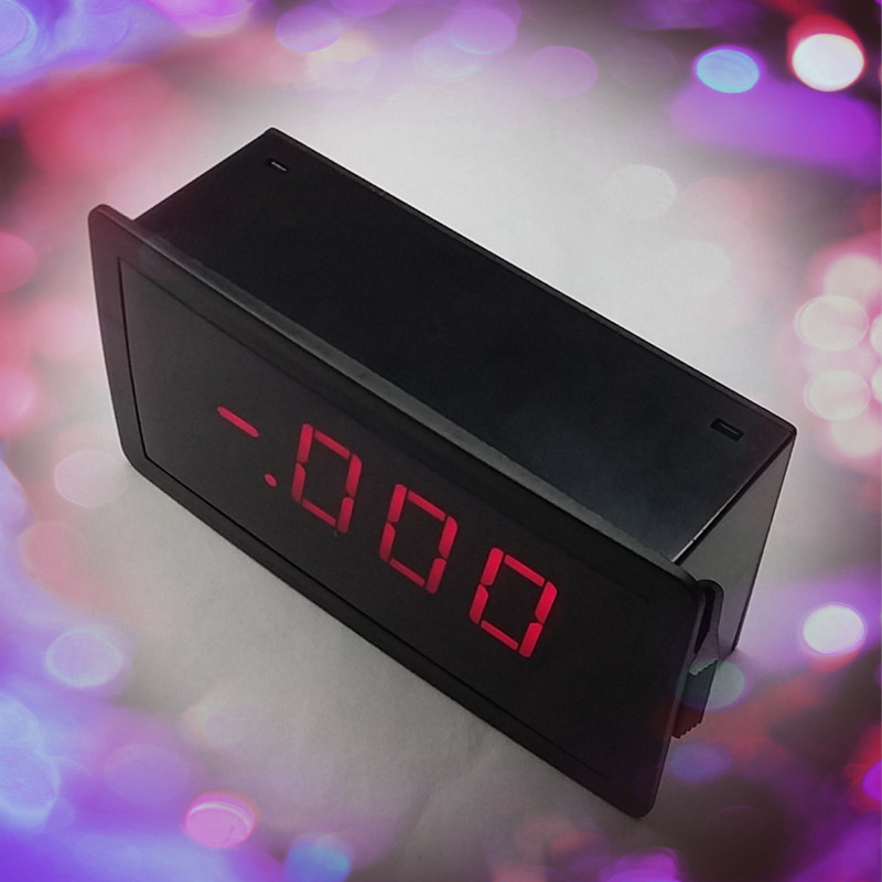 UP5135D  DC2V 三位半全封闭式外壳直流电压表数显表头数字面板表