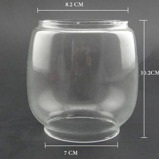 复古煤油灯老式手提马灯透明玻璃灯罩亚克力灯罩大号磨砂防风灯罩
