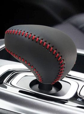 19-21埃安AIONS档把套GA6碳纤排挡套GS4/8真牛皮挂挡杆档位保护套