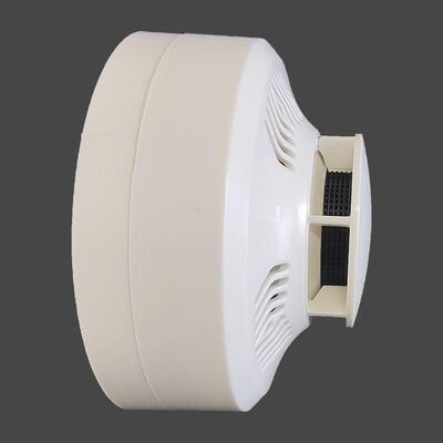 信合安AC220V烟感工业级开关量烟雾报警器常开常闭干接点烟感器