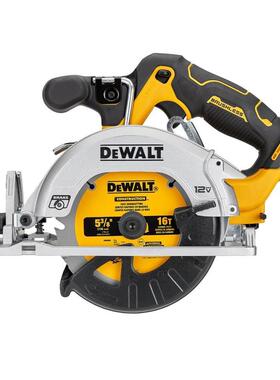 得伟DEWALT无刷锂电12v充电式电圆锯DCS512切割机木工手提锯