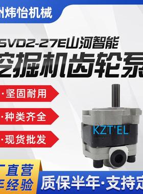 挖掘机配件齿轮泵SWE60PSVD2-27EB0600-27023SWE80液压先导泵