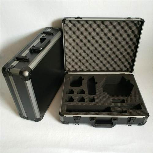 供应全黑铝制eva防震工具箱、优惠出售铝合金展示仪器设备箱