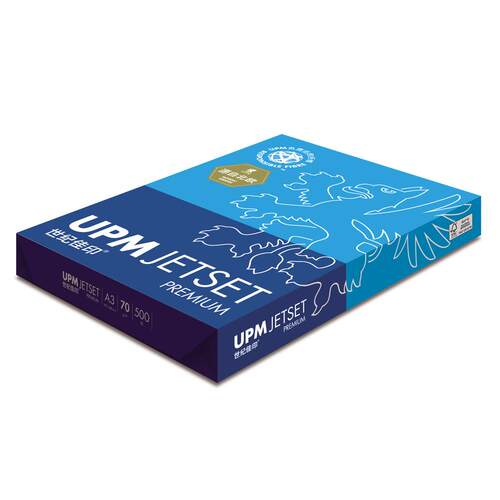 世纪佳印A370G复印纸办公打印纸全木浆A3纸2500张蓝全木浆复印纸