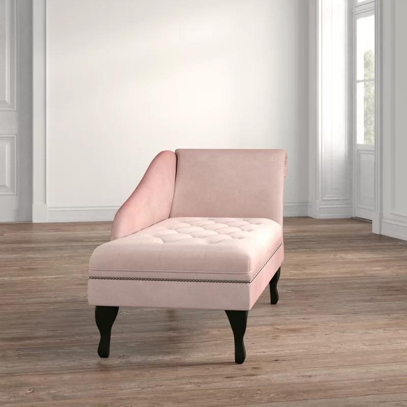 美式乡村小户型客厅布艺贵妃椅简约现代懒人躺椅北欧主卧室太妃椅