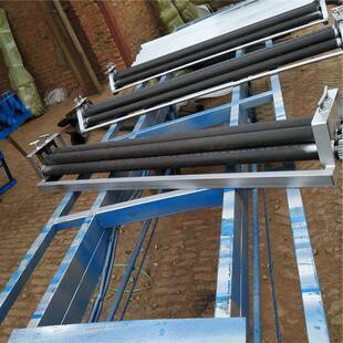 小型手动胶轴铁板不锈钢板金刚网铝板校平机金属