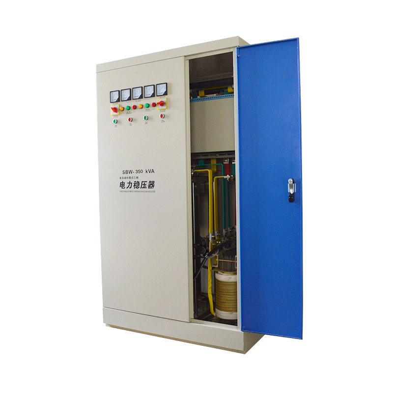 SBW-350KVA三相四线全自动补偿式电力稳压器350KW隧道专用稳压器