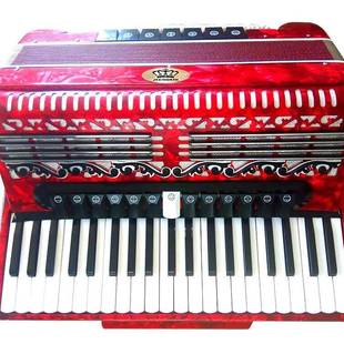 卡尔沃斯4排簧手风琴120贝斯41键手风琴120贝斯乐器