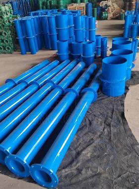 国标柔性防水套管02S404大口径钢制穿墙管A型B型法兰短管优惠