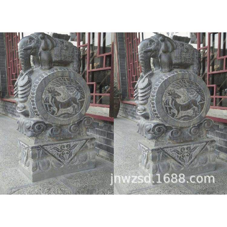 庭院水景大理石洗衣池图片价格家庭景观仿古石雕工艺品销售