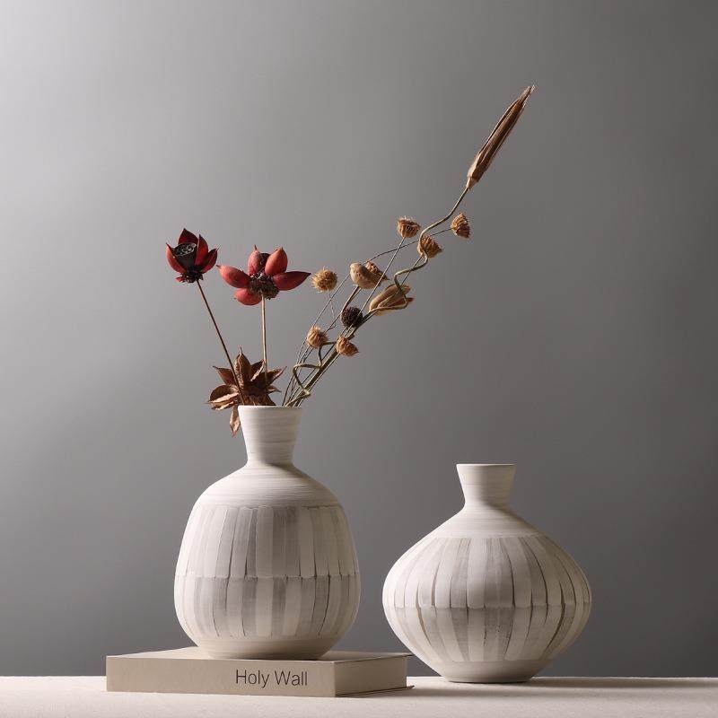 日式粉引陶器民宿插干花花瓶创意陶泥装饰品摆件手作软装花器,机械设备,其他机械设备,淘宝优惠券,粉丝福利购,淘宝优惠卷